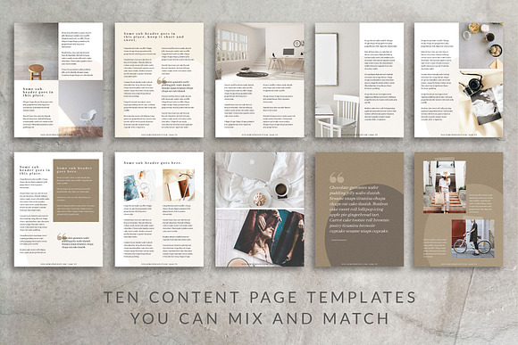 eBook Canva Template | Mink in Magazine Templates - product preview 5