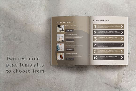 eBook Canva Template | Mink in Magazine Templates - product preview 6