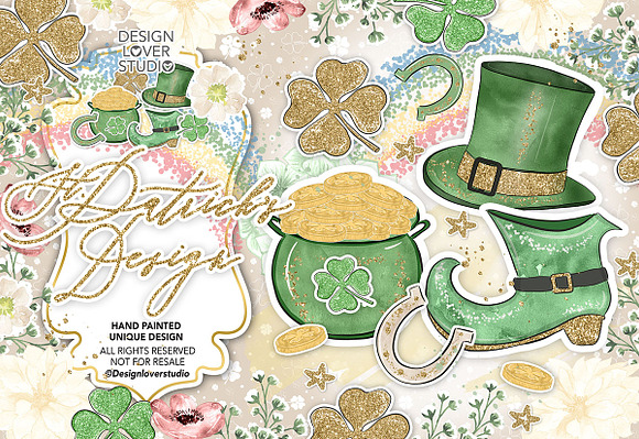 St Patrick's Day Design in Illustrations - product preview 1