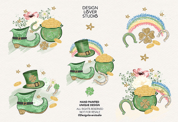 St Patrick's Day Design in Illustrations - product preview 2