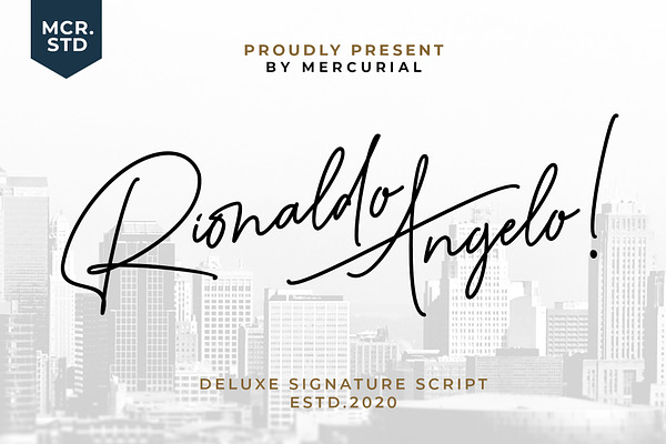 Rionaldo Angelo Signature