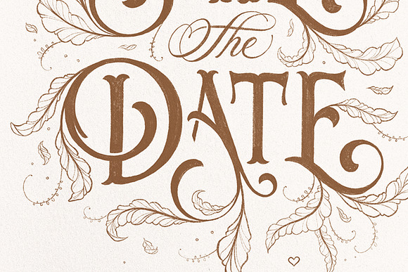 Wedding Save the Date Card Template in Wedding Templates - product preview 5