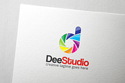 Delta Studio Letter D Logo