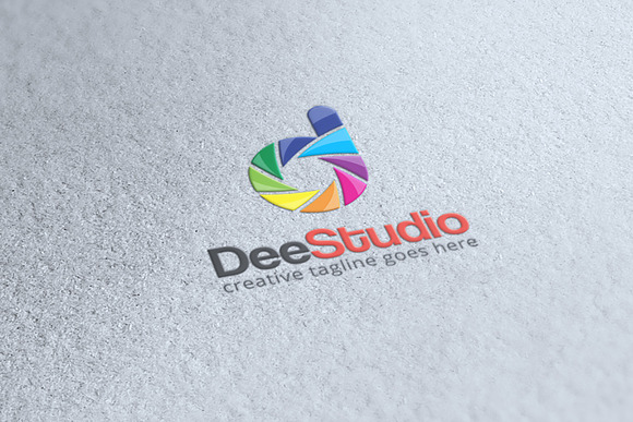 Delta Studio Letter D Logo in Logo Templates - product preview 2