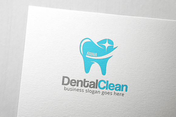 Dental Clean Logo in Logo Templates - product preview 1