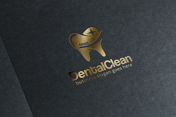 Dental Clean Logo in Logo Templates - product preview 3