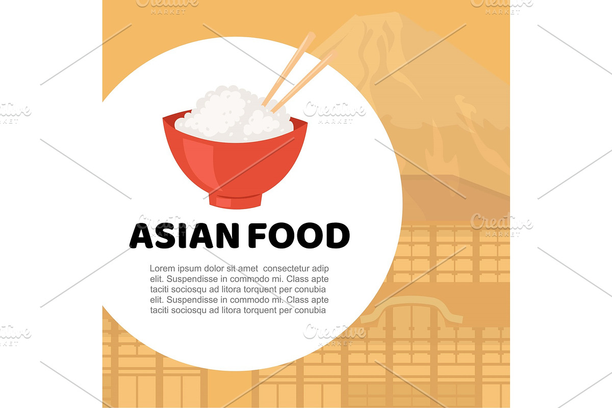 Asian food and chinese, japanese in Illustrations - product preview 8