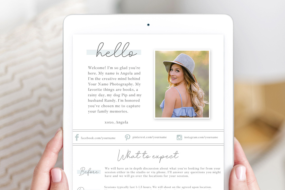 Photography Email Template in Mailchimp Templates - product preview 8