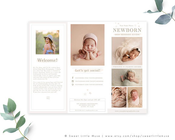 Photography Client Guide Flyer in Flyer Templates - product preview 2