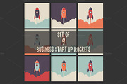 Start Up Business rocket