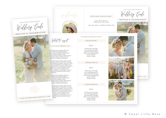 Photography Welcome Guide Template in Flyer Templates - product preview 1