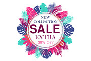 New collection sale banner design