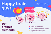 Happy brain guys