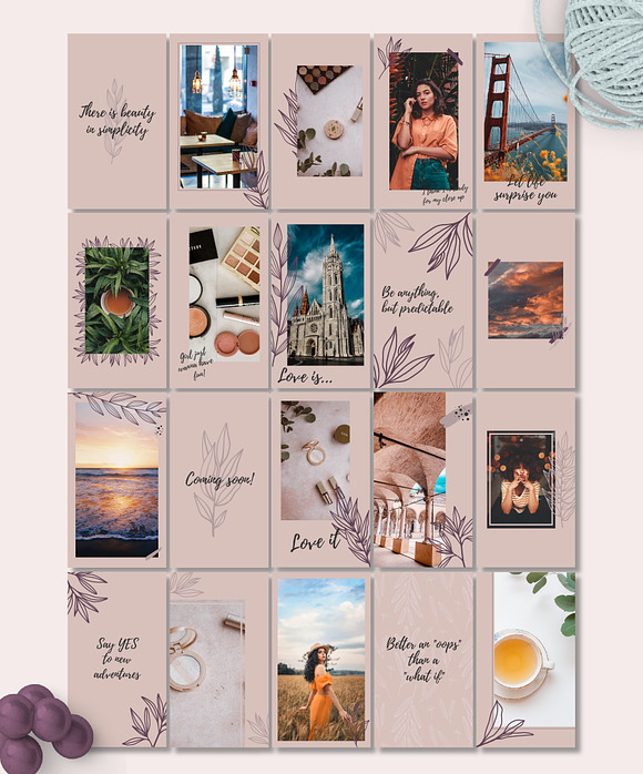 Instagram Puzzle | Posts & Stories in Instagram Templates - product preview 4