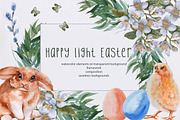 Happy light Easter