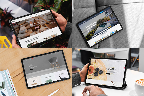 iPad Pro Responsive Mock-Up in Mobile & Web Mockups - product preview 7