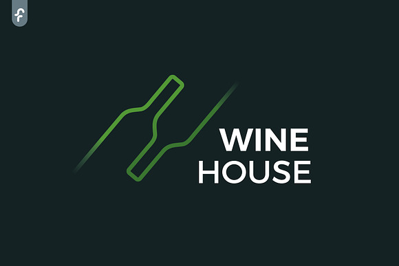 Wine House Logo in Logo Templates - product preview 1
