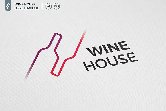 Wine House Logo in Logo Templates - product preview 2