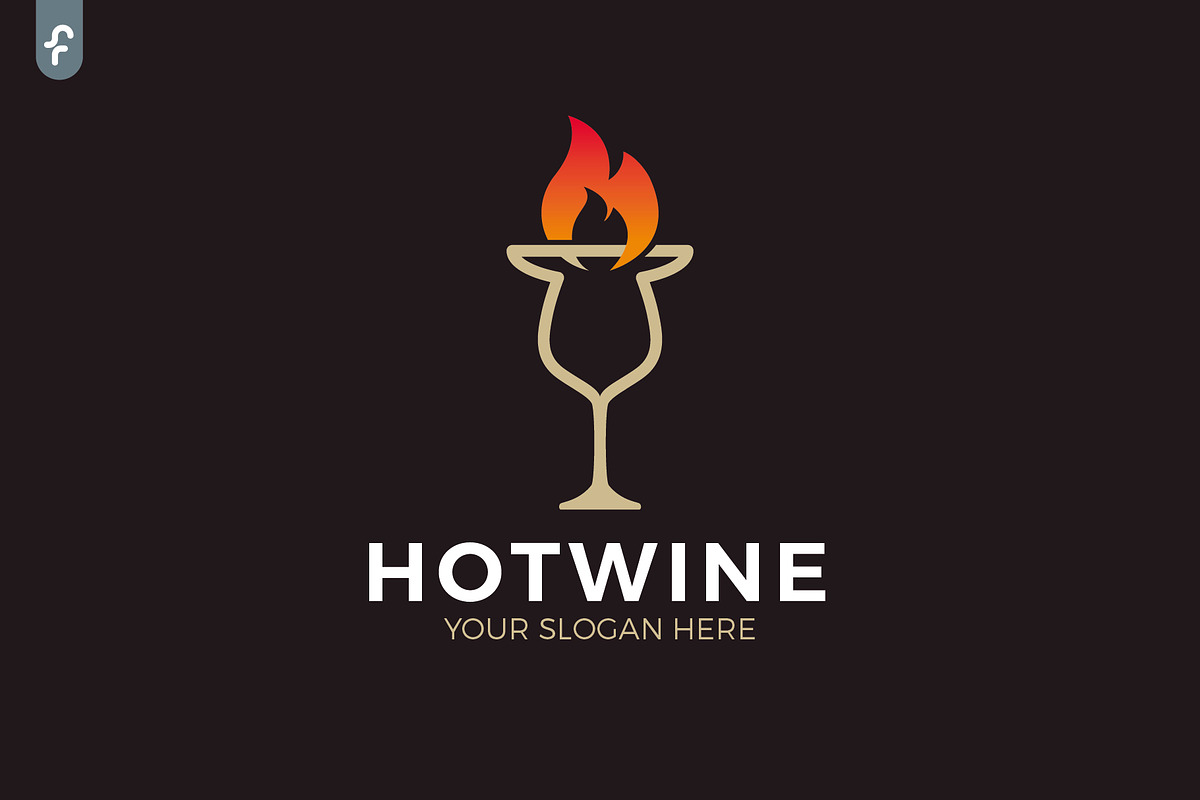 Hot Wine Logo in Logo Templates - product preview 8