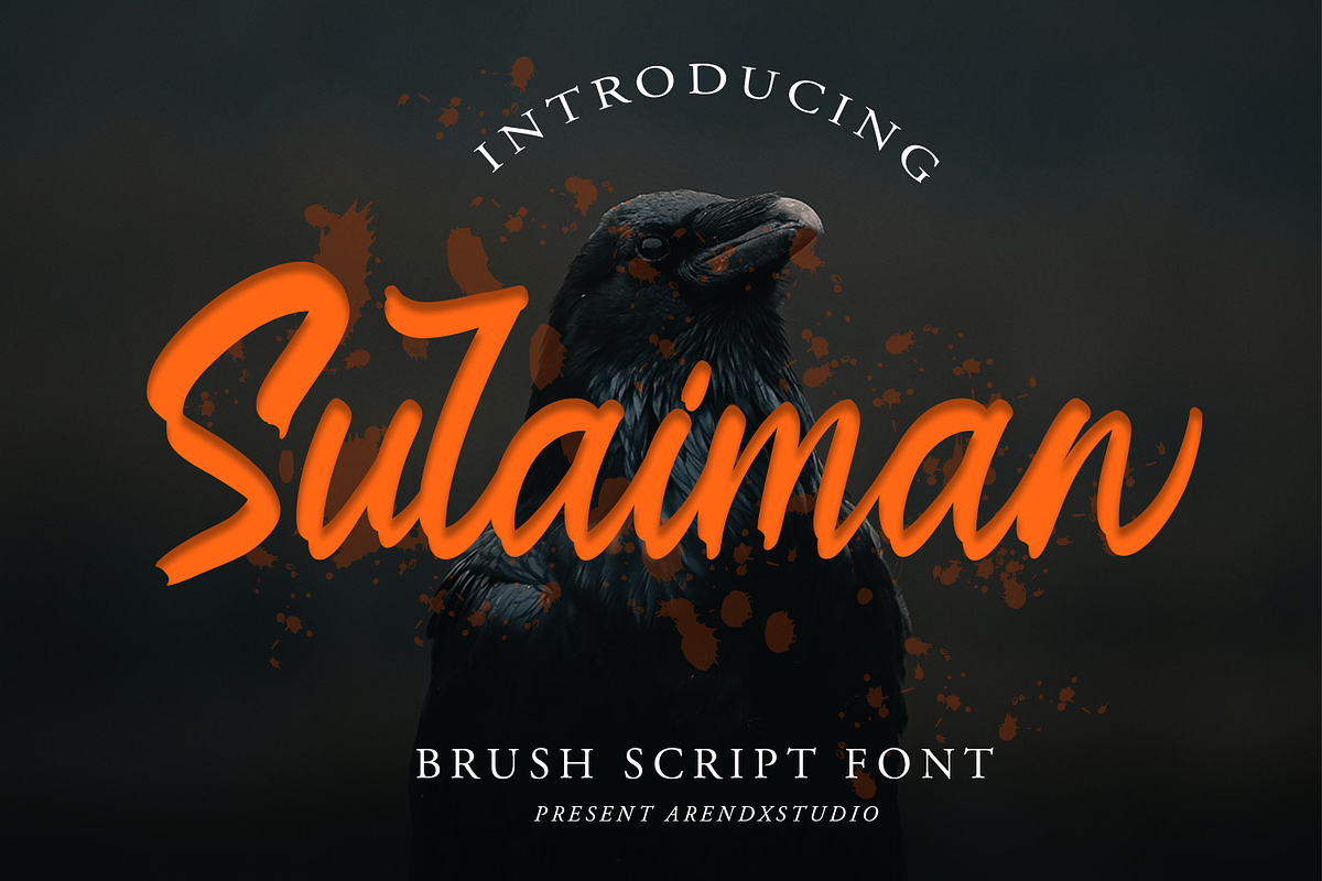Sulaiman Font in Script Fonts - product preview 8
