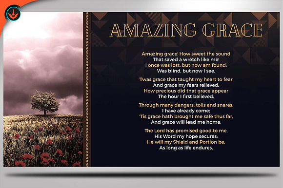 Art Deco Funeral PowerPoint Template in PowerPoint Templates - product preview 7