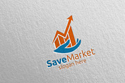 Save Marketing Financial Logo 9