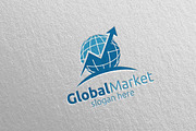 Global Marketing Financial Logo 10