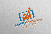 Mobile Marketing Financial Logo 11