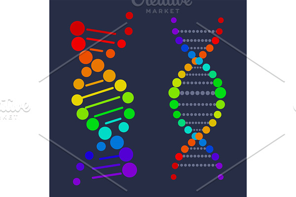 DNA Deoxyribonucleic Acid Chain