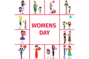 Happy Womens Day for Girls, Women