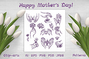 Mother's Day hand drawn kit