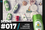 Beer Cans And Phone Mockup