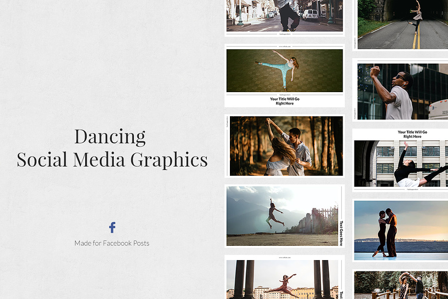 Dancing Facebook Posts in Facebook Templates - product preview 8