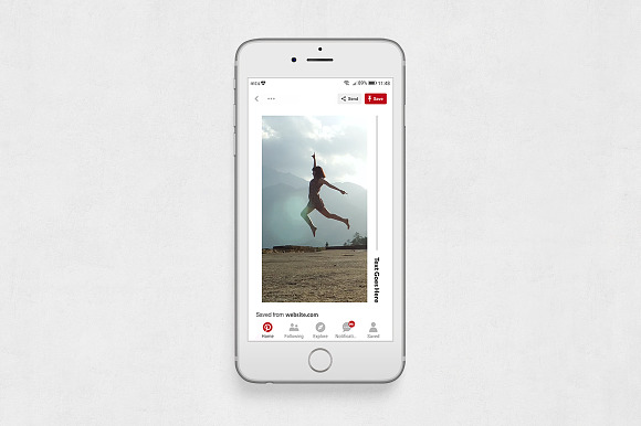 Dancing Pinterest Posts in Pinterest Templates - product preview 5