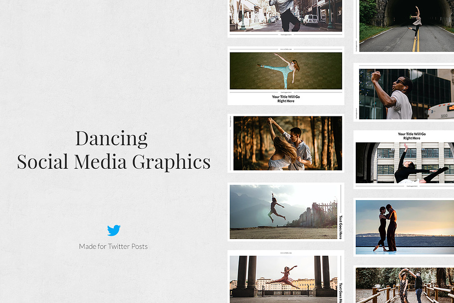 Dancing Twitter Posts in Twitter Templates - product preview 8