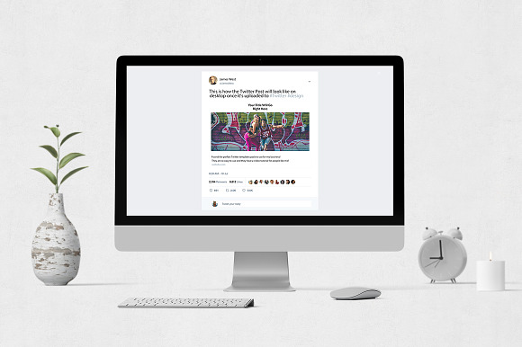 Dancing Twitter Posts in Twitter Templates - product preview 3