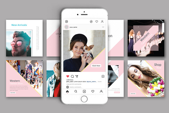 Best Social Media Pack in Instagram Templates - product preview 3