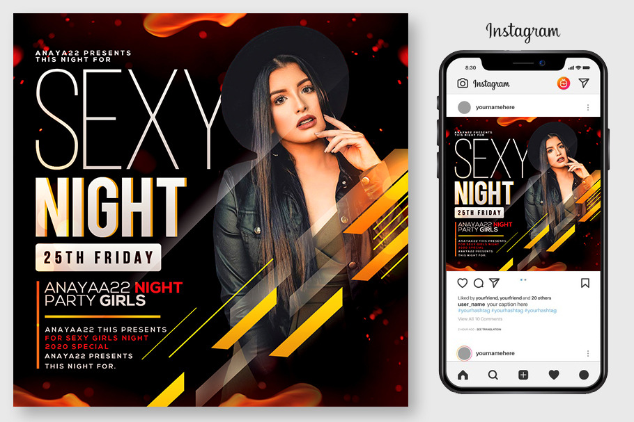 Sexy Night Flyer