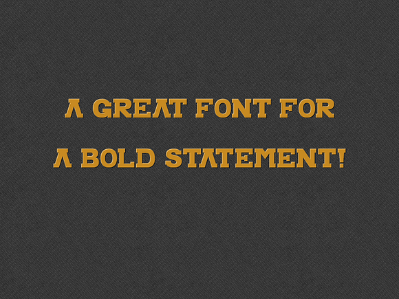 The Blocky Font in Slab Serif Fonts - product preview 2