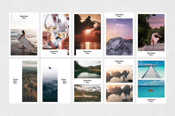 Quotes Pinterest Posts in Pinterest Templates - product preview 7