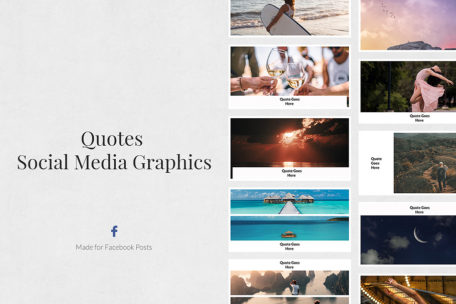 Quotes Facebook Posts in Facebook Templates - product preview 8