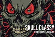 Skull Classy Illustration