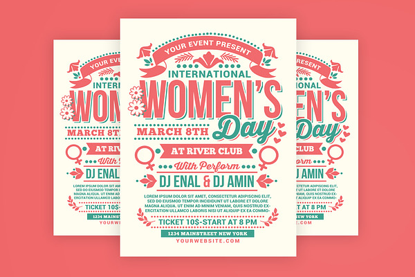 Womens Day International Flyer