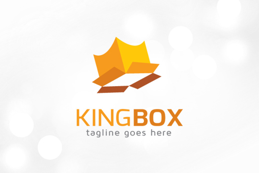 King Box Logo Template in Logo Templates - product preview 8