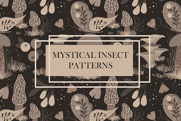 Mystical Insect Patterns