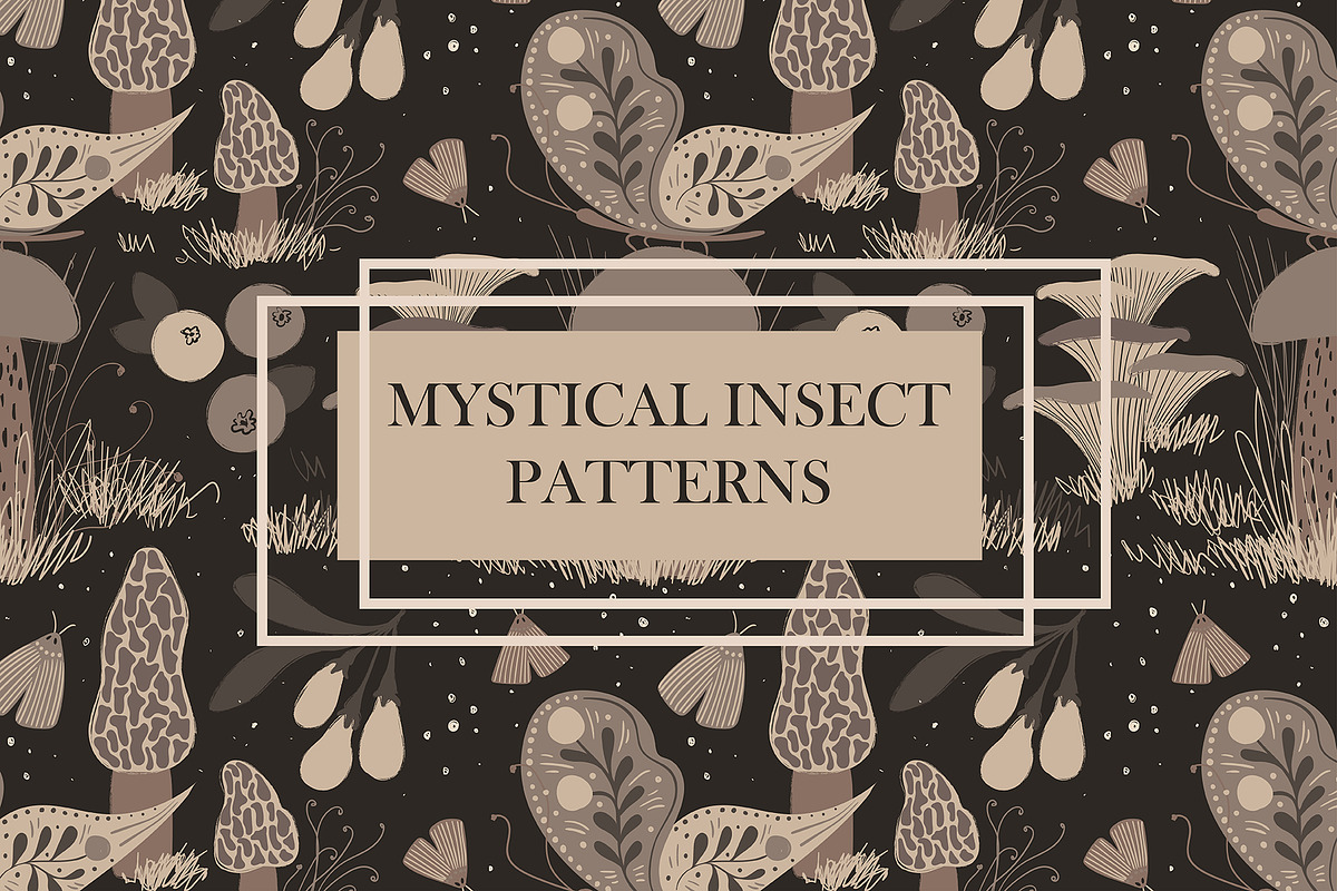 Mystical Insect Patterns in Patterns - product preview 8