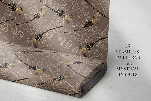 Mystical Insect Patterns in Patterns - product preview 1