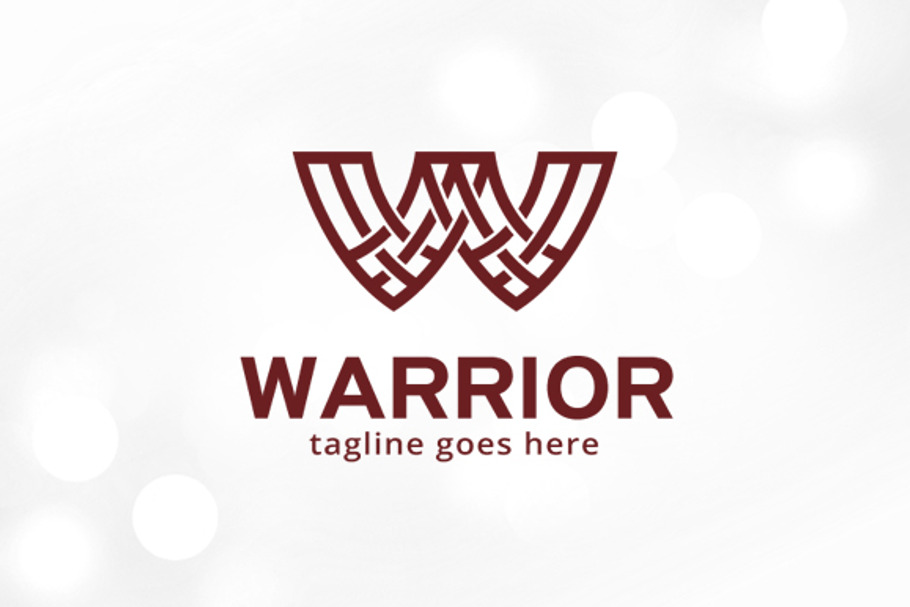 Warrior Letter W Logo Template in Logo Templates - product preview 8