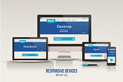 Responsive Devices Mock up