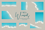 Sea waves collection